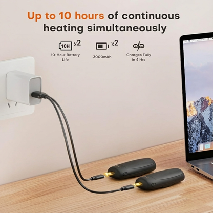 Dual Rechargeable Hand Warmers